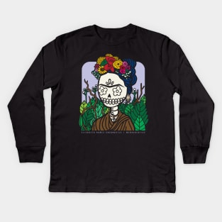 “Dedicated to Dr. E” | Darks Kids Long Sleeve T-Shirt